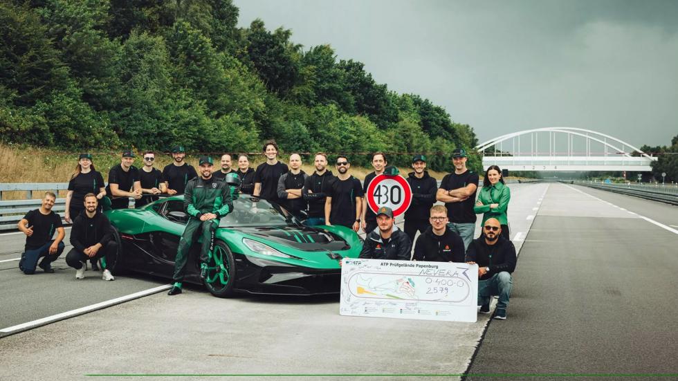 Το Rimac Nevera R κάνει όλα τα άλλα αυτοκίνητα να φαίνονται «χελώνες»